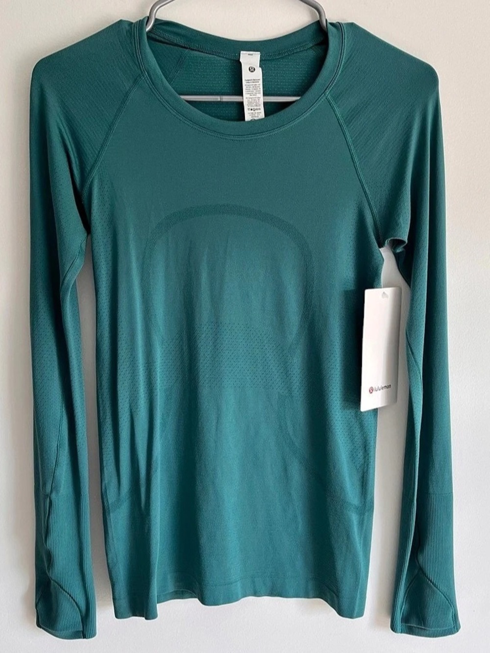 Lululemon Swiftly Tech Long-Sleeve Shirt 2.0 Long Sleeve *Teal